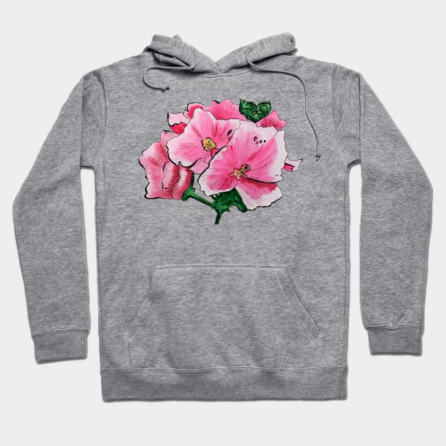 Pretty Petals Hoodie by Kirsty Topps